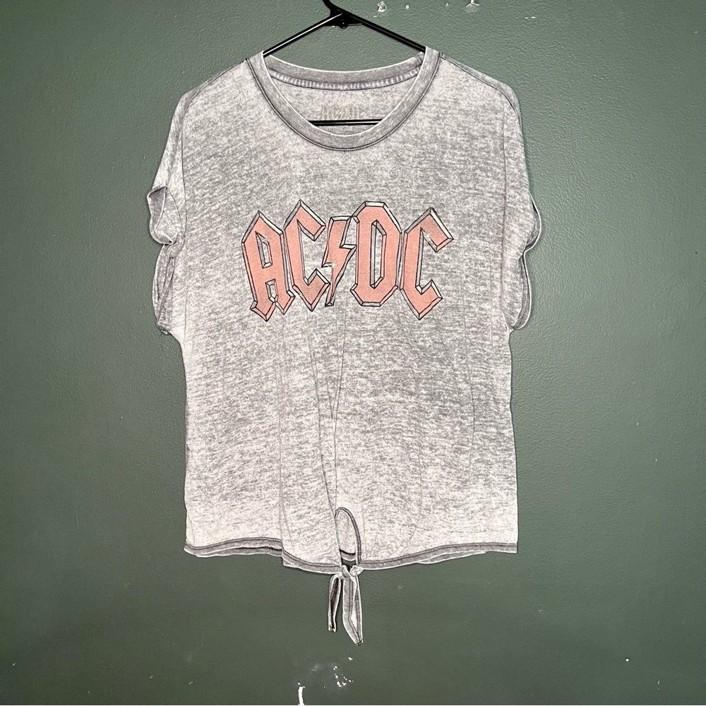 Lucky brand AC/DC lightweight tie shirt